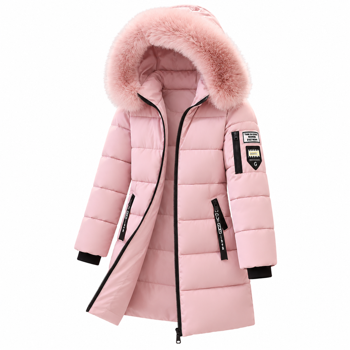 Women's hooded down coat 5
