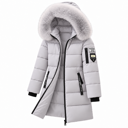 Women's hooded down coat 6