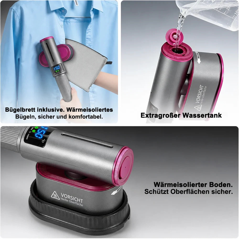 2-in-1 Dampfglätter und Dampfbügeleisen – Ansicht 7